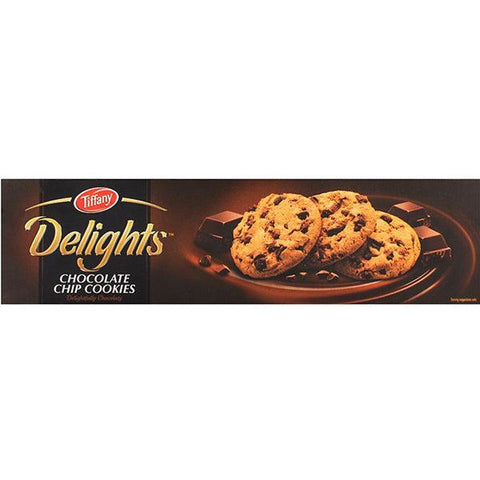 TIFFANY DELIGHTS CHOCOLATE CHIPS COOKIES 100GM - Nazar Jan's Supermarket