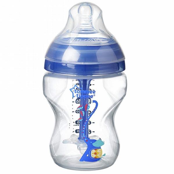 TOMMEE TIPPEE FEEDING BOTTLE 260ML BOY - Nazar Jan's Supermarket