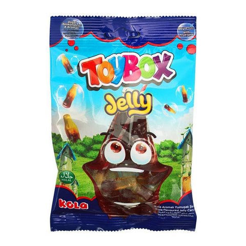 TOY BOX JELLY CANDY(COLA) 80GM - Nazar Jan's Supermarket
