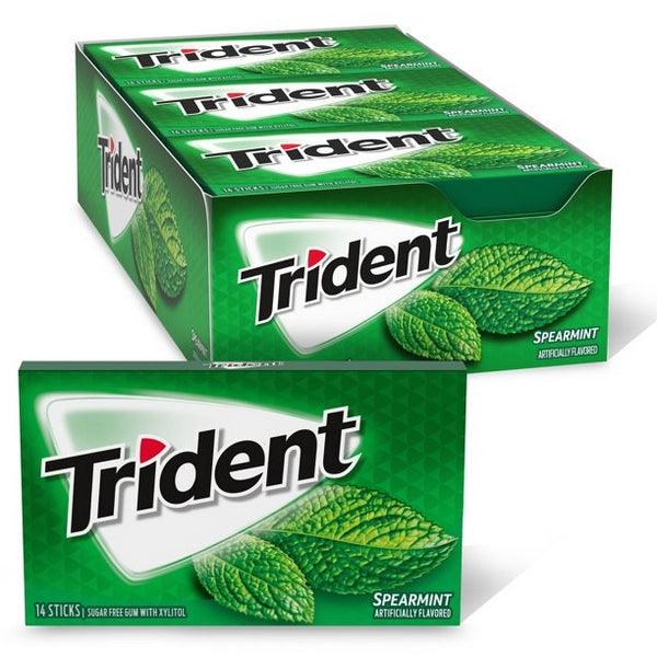 TRIDENT SPEARMINT 14 STICKS - Nazar Jan's Supermarket