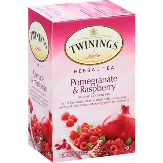 TWINING RESBERRY ANF POMEGRANATE 32GM - Nazar Jan's Supermarket