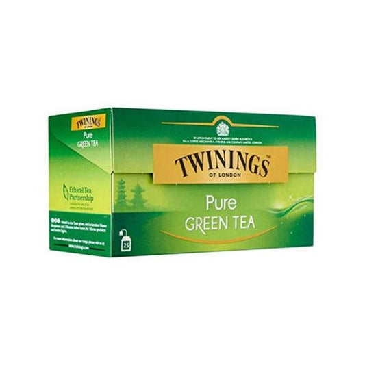 TWININGS OF LONDON PURE GREEN TEA 50GM - Nazar Jan's Supermarket