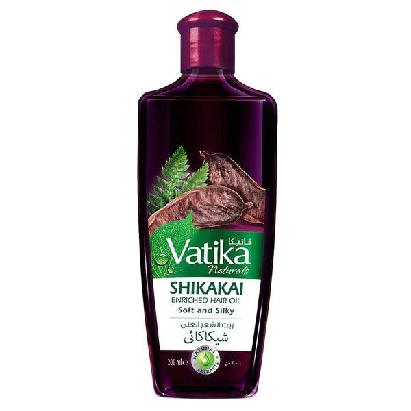 VATIKA NATURALS SHIKAKAI SOFT & SILKY HAIR OIL 100ML - Nazar Jan's Supermarket