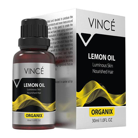 VINCE ORGANIX LEMON OIL 30ML - Nazar Jan's Supermarket