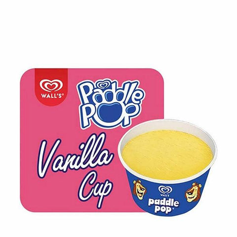 WALLS PADDLE POP CUP VANILLA 60ML - Nazar Jan's Supermarket