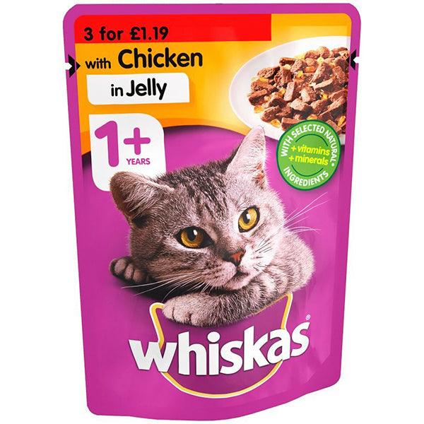 WHISKAS 1+ YEARS POUTRY 100GM - Nazar Jan's Supermarket