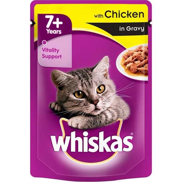 WHISKAS WITH CHICKEN IN GRAVY 100GM - Nazar Jan's Supermarket