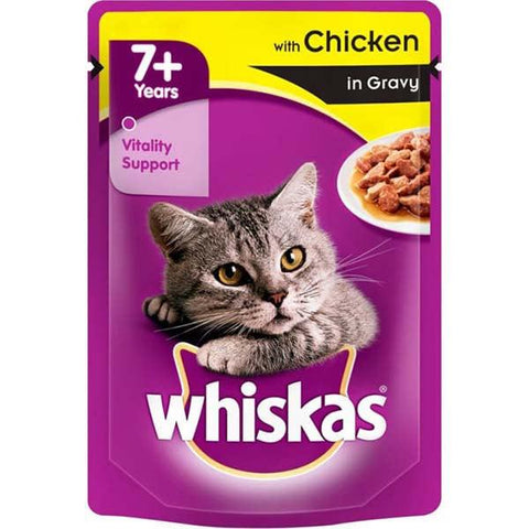 WHISKAS WITH CHICKEN IN GRAVY 100GM - Nazar Jan's Supermarket