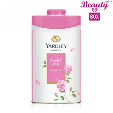 YARDLEY ENGLISH ROSE TALCUM POWDER 125GM TIN - Nazar Jan's Supermarket