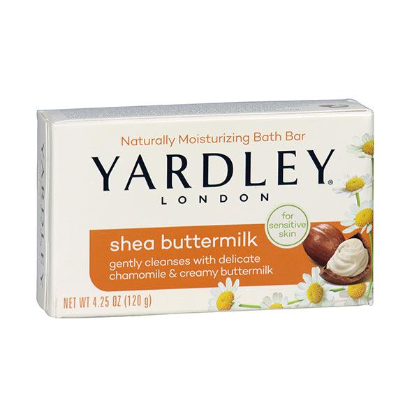 YARDLEY SHEA BUTTERMILK SOAP 120GM - Nazar Jan's Supermarket