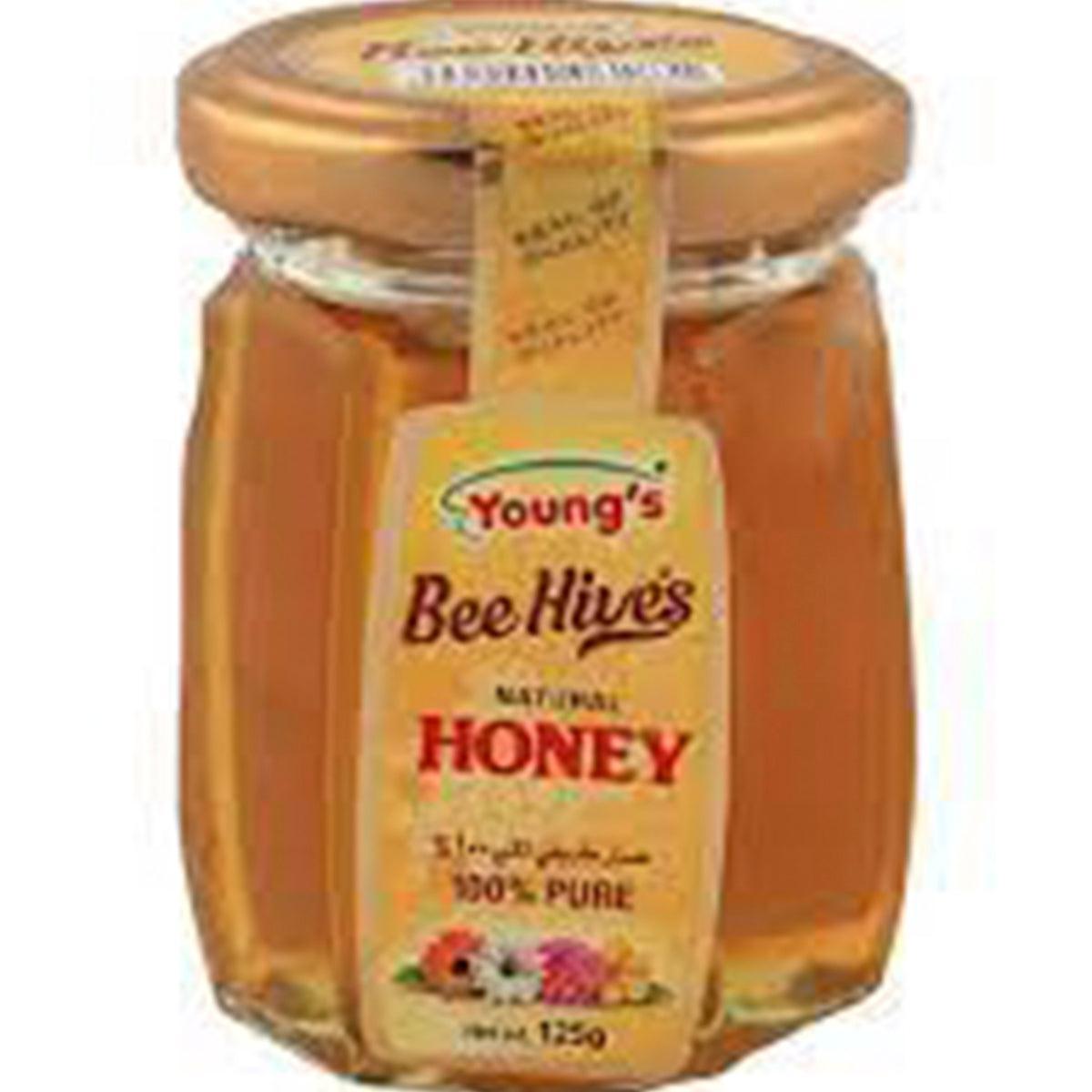 YOUNG`S BEE HIVES HONEY 125GM - Nazar Jan's Supermarket
