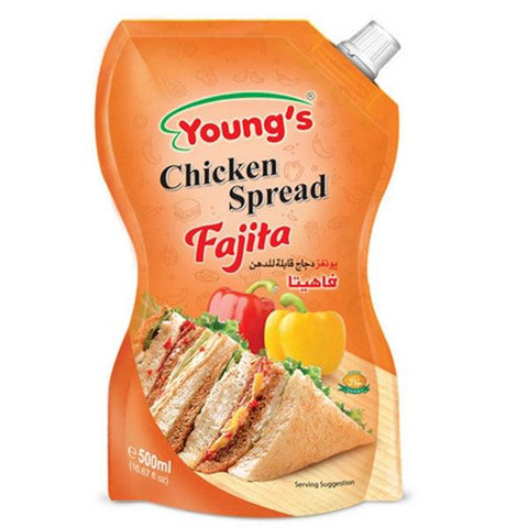 YOUNG`S CHICKEN SPREAD FAJITA 500ML - Nazar Jan's Supermarket