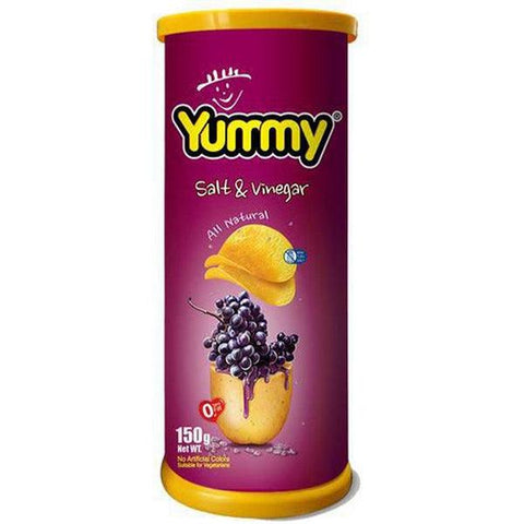YUMMY SALT&VINEGAR 150GM - Nazar Jan's Supermarket