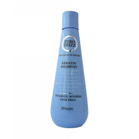 ZERO FRIZZ KERATIN SHAMPOO DETANGLE NOURISH 355ML - Nazar Jan's Supermarket