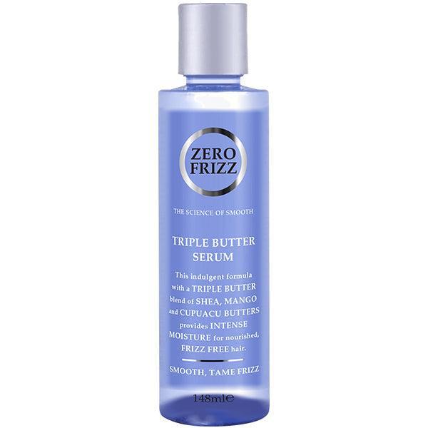 ZERO FRIZZ TRILPLE BUTTER SERUM HAIR SMOOTH TAME FRIZZ 1480ML - Nazar Jan's Supermarket